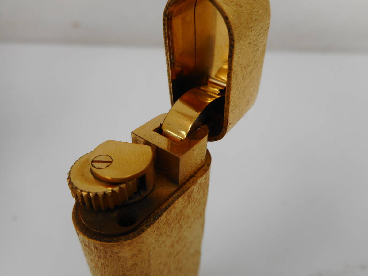 カルティエ ライター Cartier ガスライター 動作確認済 ゴールドの通販 