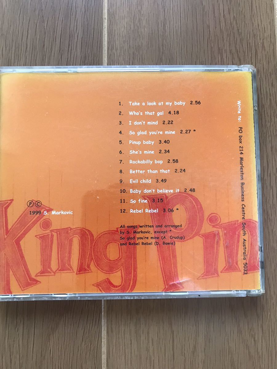 ネオロカビリー LP サイコビリー 激レア 超人気盤 レコード Kingpins