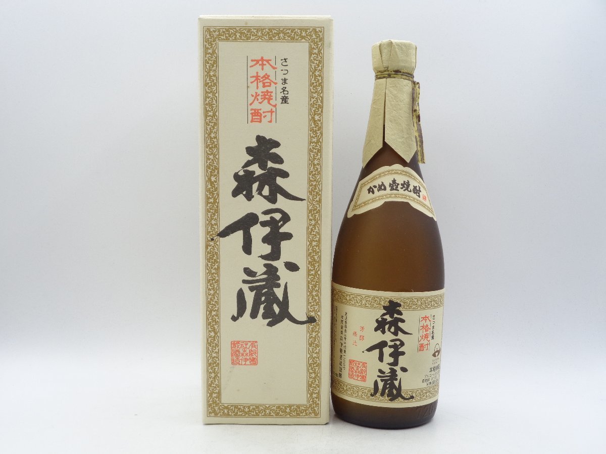  森伊蔵 本格焼酎 かめ壺焼酎 芋焼酎 720ml 25度 箱入 古酒 P22473(森伊蔵)｜売買されたオークション情報、yahooの商品情報をアーカイブ公開 - オークファン 芋焼酎