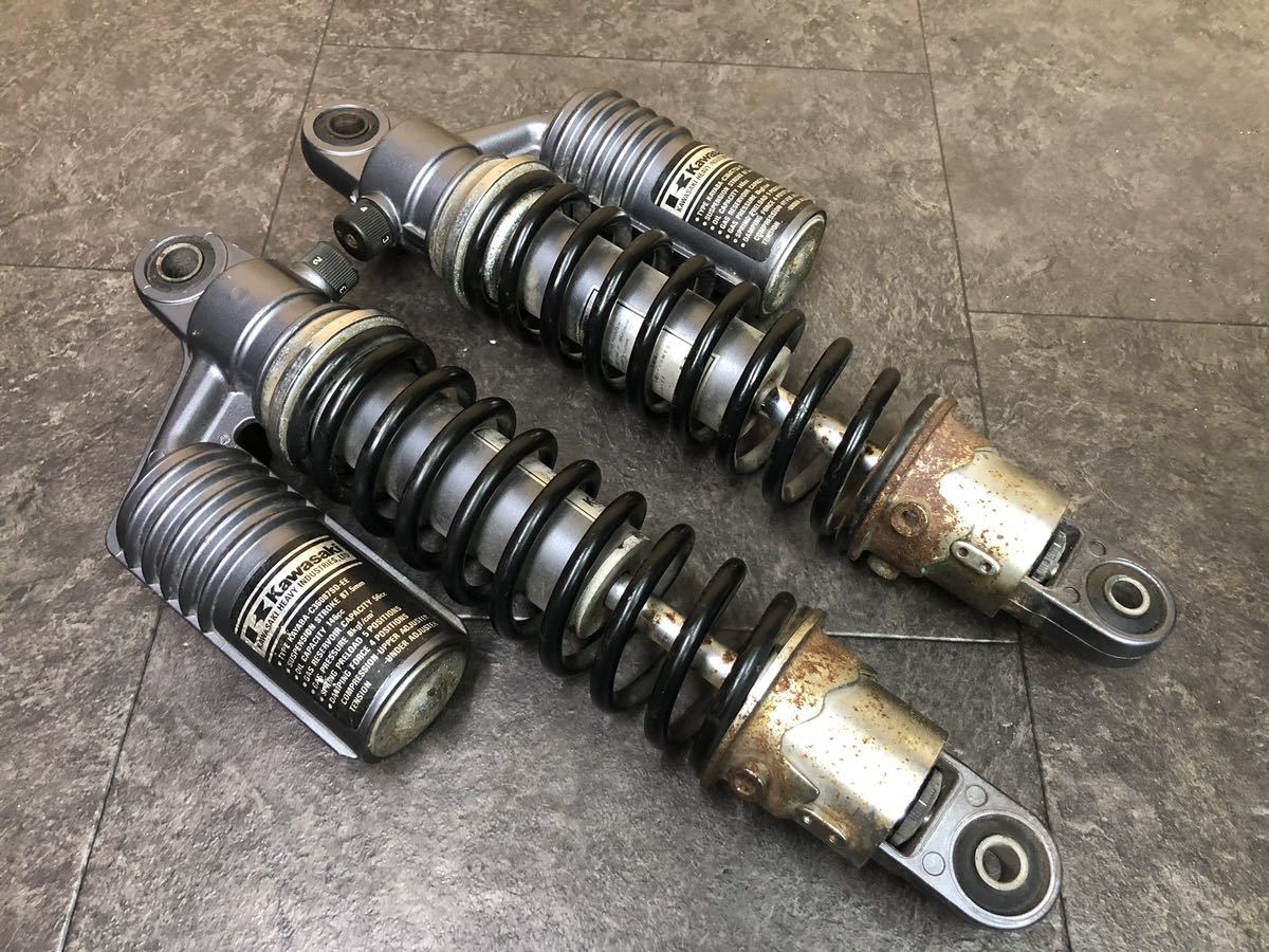カワサキ ゼファー400 ZR400C 純正 リアサス KYB リアサスペンション 