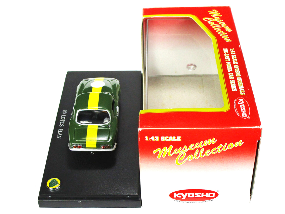 Kyosho 1⁄43 Lotus Elan 26R Green with Yellow Stripe ◇ ロータス