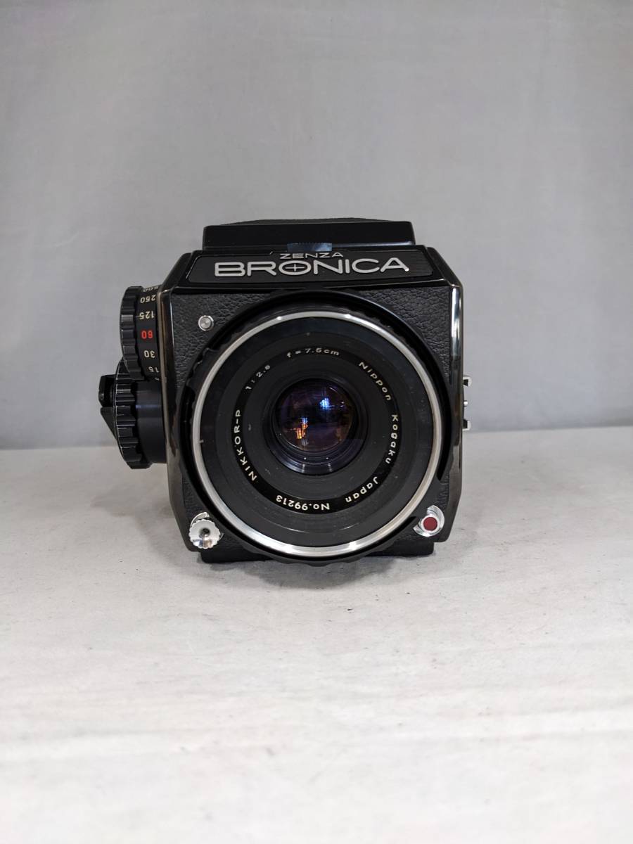 □1円スタート売り切り□ ZENZA BRONICA ETR-C フィルムカメラ 動作