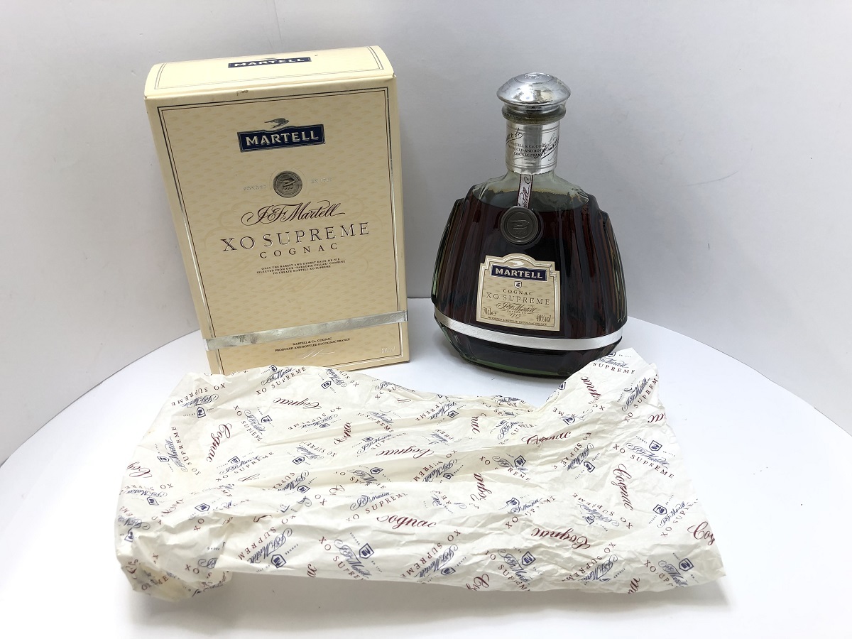 【大黒屋】［未開栓］ブランデー マーテル MARTELL XO SUPREME スプリーム グリーンボトル 700ml 40% ※法人・業者取引不可・同梱不可