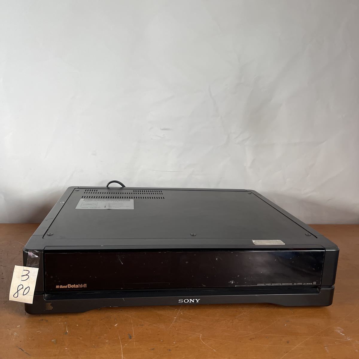 SONY SL-2100 ビデオ カセット SONY Betamax ビデオカセットレコーダー