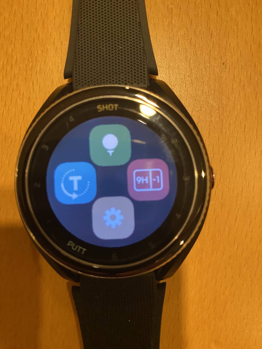 ボイスキャディ] Voice Caddie T9 ブラック 時計型ゴルフナビ Voice