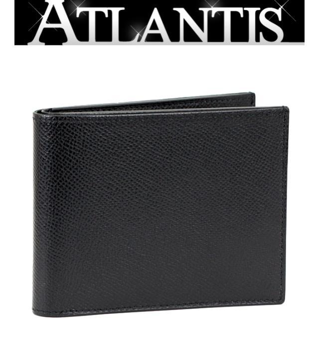 エルメス HERMES MC2 コペルニクス 二つ折り札入れ カードケース 財布 ヴォーエプソン 黒 Z刻印