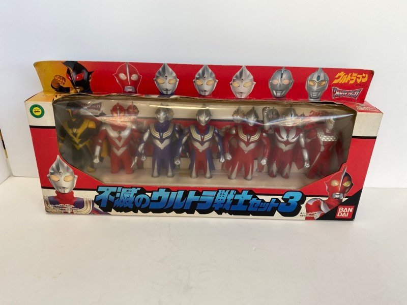 ② BANDAI 不滅のウルトラ戦士セット3 ウルトラマン ネオス セブン21 