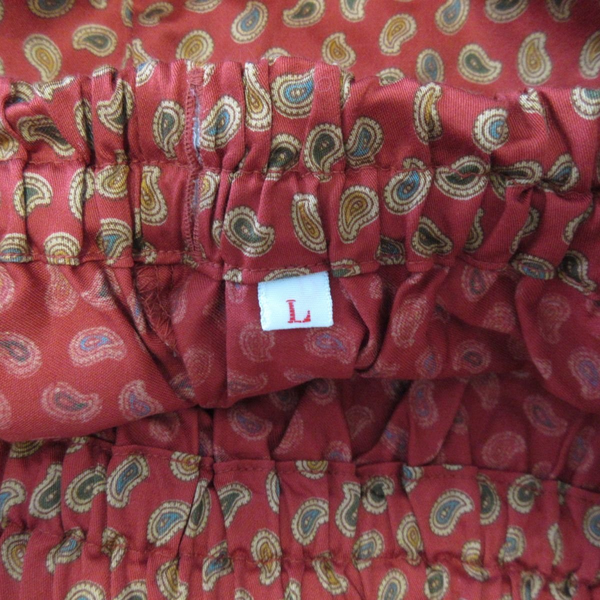 美品 ETRO エトロ ペイズリー柄 ルームウェア パジャマ 比翼ボタン
