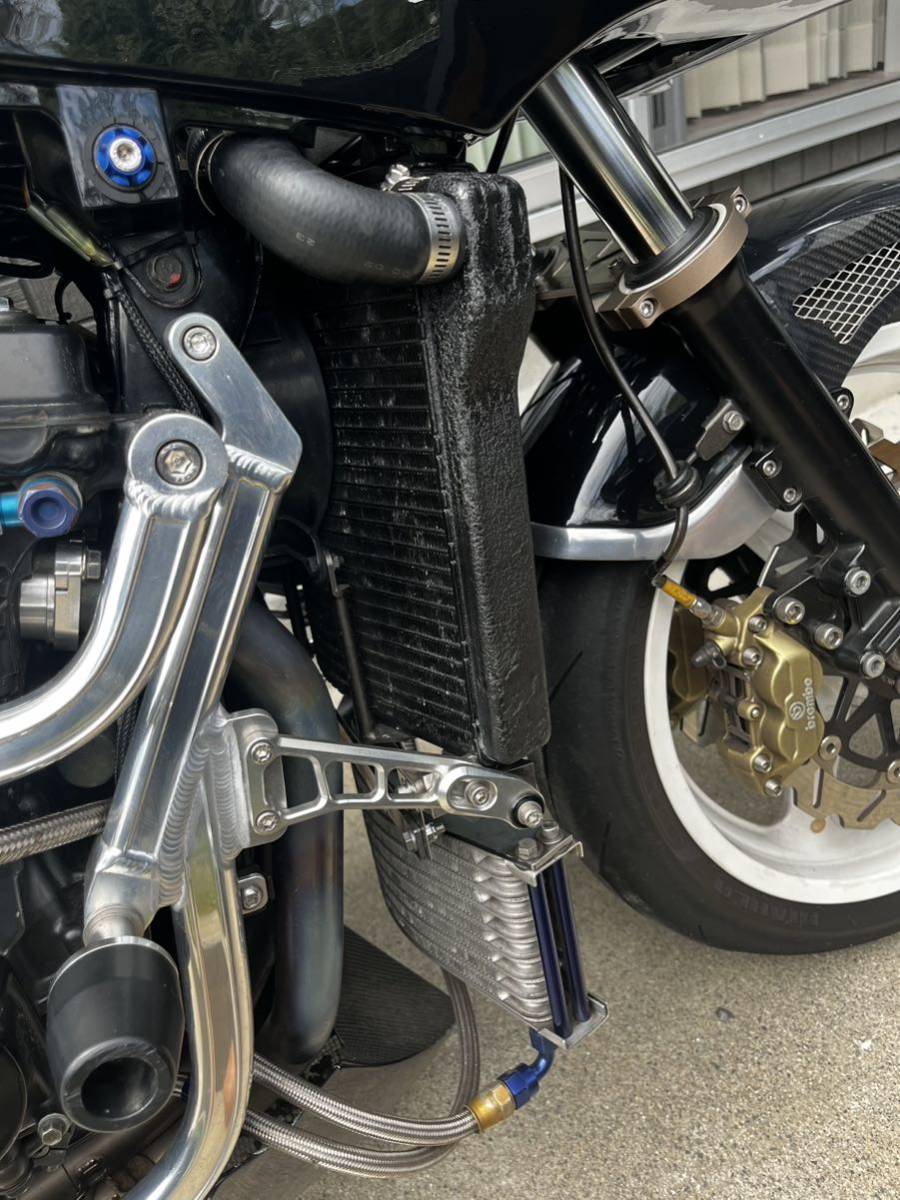 gpz900rラジエターオイルクーラー ZZR1100