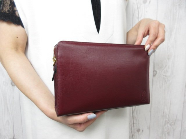 極美品 Cartier カルティエ マストライン クラッチバッグ 極美品 Cartier カルティエ マストライン クラッチバッグ