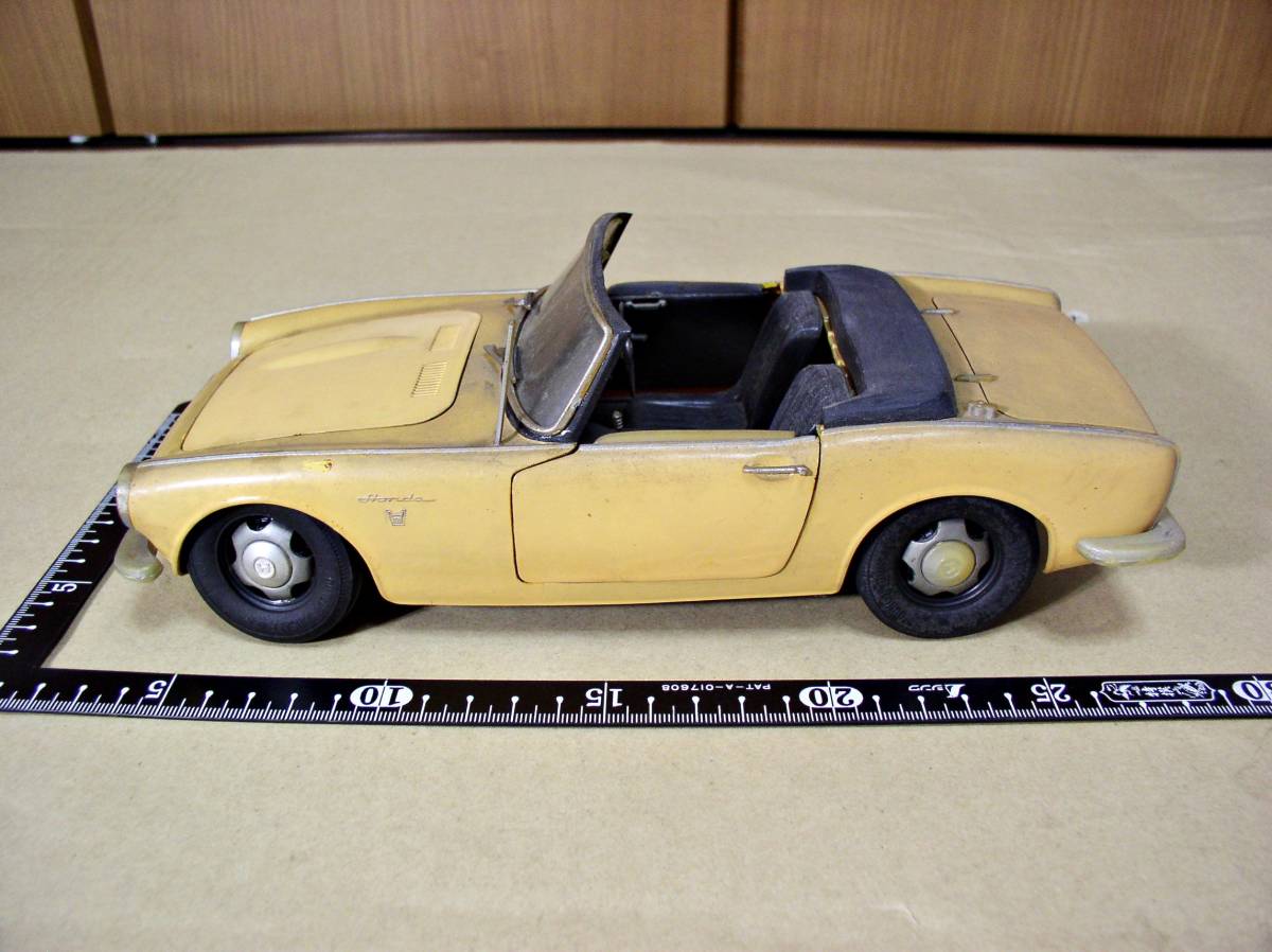 ☆昭和レトロ 絶版 HONDA ホンダ S800 スポーツ 1/12 BIG プラモデル 