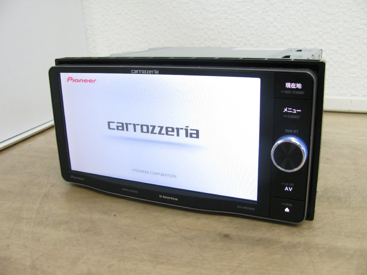 106481-B]カロッツェリア 楽ナビ AVIC-MRZ099W Bluetooth/地デジ内蔵