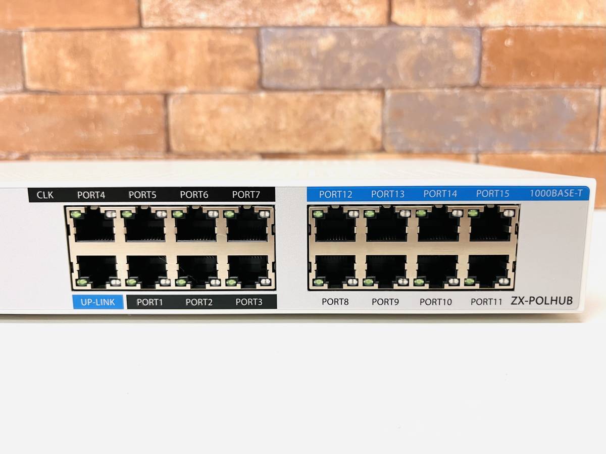 NTT スマートネットコミュニティαZX 給電HUB ZX-(16)POLHUB-(1) 2021年
