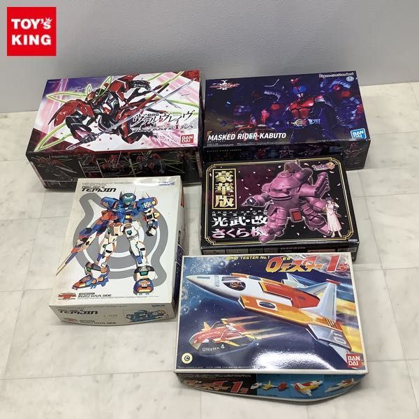 1円〜 バンダイ 他 Figure-riseStandard 仮面ライダーカブト、ヴァルヴレイヴ 1/144 ヴァルヴレイヴI 火人 等