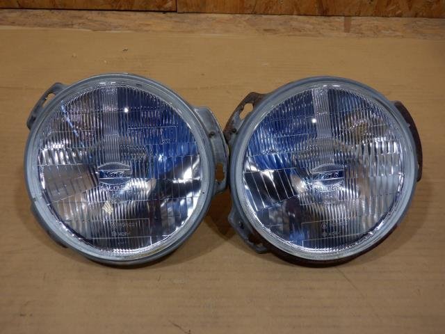 【山形 酒田発】中古 ジムニー V-JA11V ヘッドライト左右セット 純正 KOITO 6L14 ハロゲン テスト済 ※説明欄要確認※