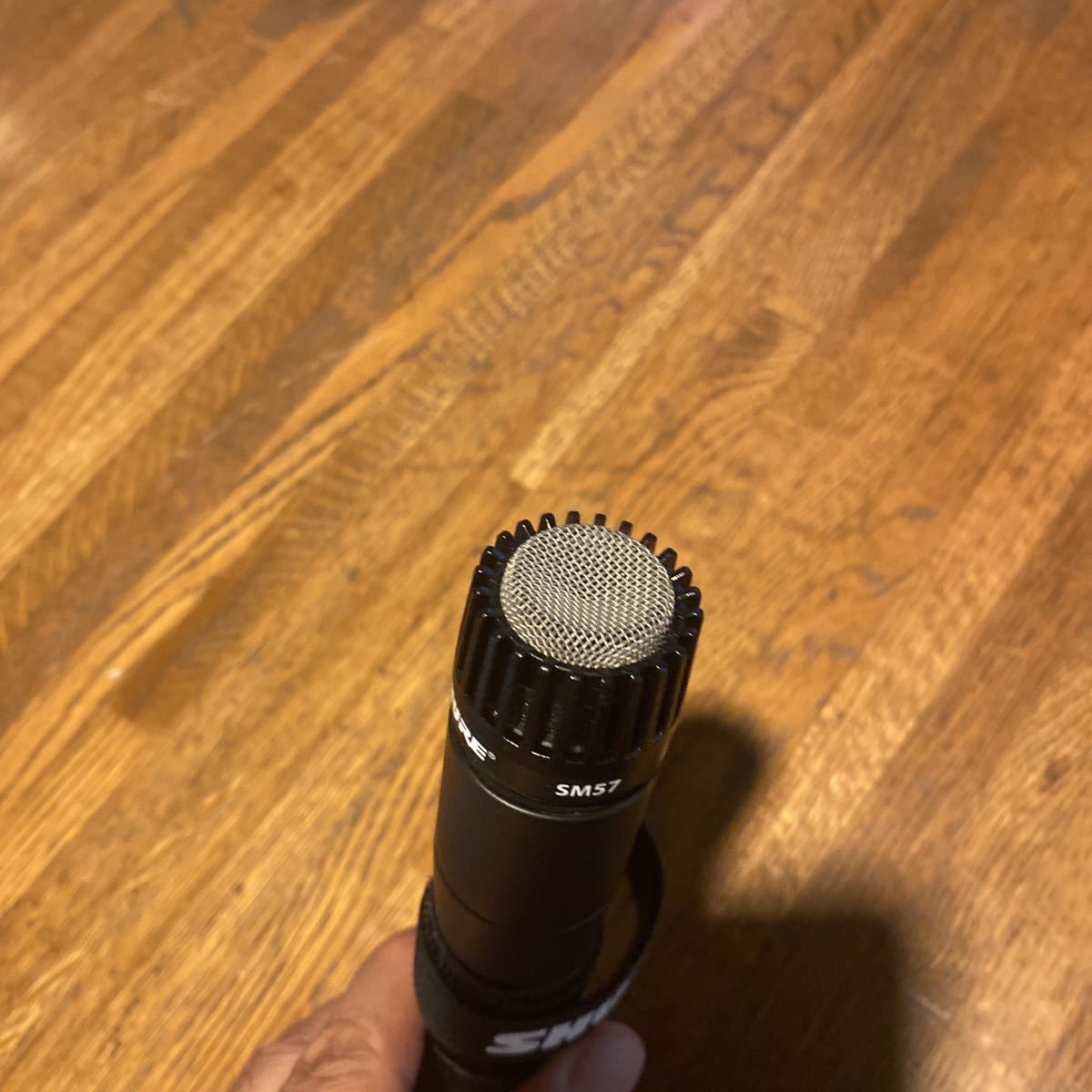 SHURE SM57 マイク 収納カバー付き SM57 SHURE ダイナミックマイク 57