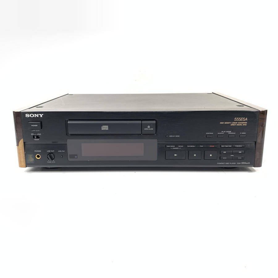 SONY ソニー CDP-555ESA CDプレーヤー◆現状品