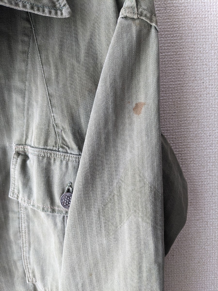 vintage 40's 13スター HBT M43 US ARMY US NAVY ジャケット カーキ ヘリンボーン ヴィンテージ 40年代