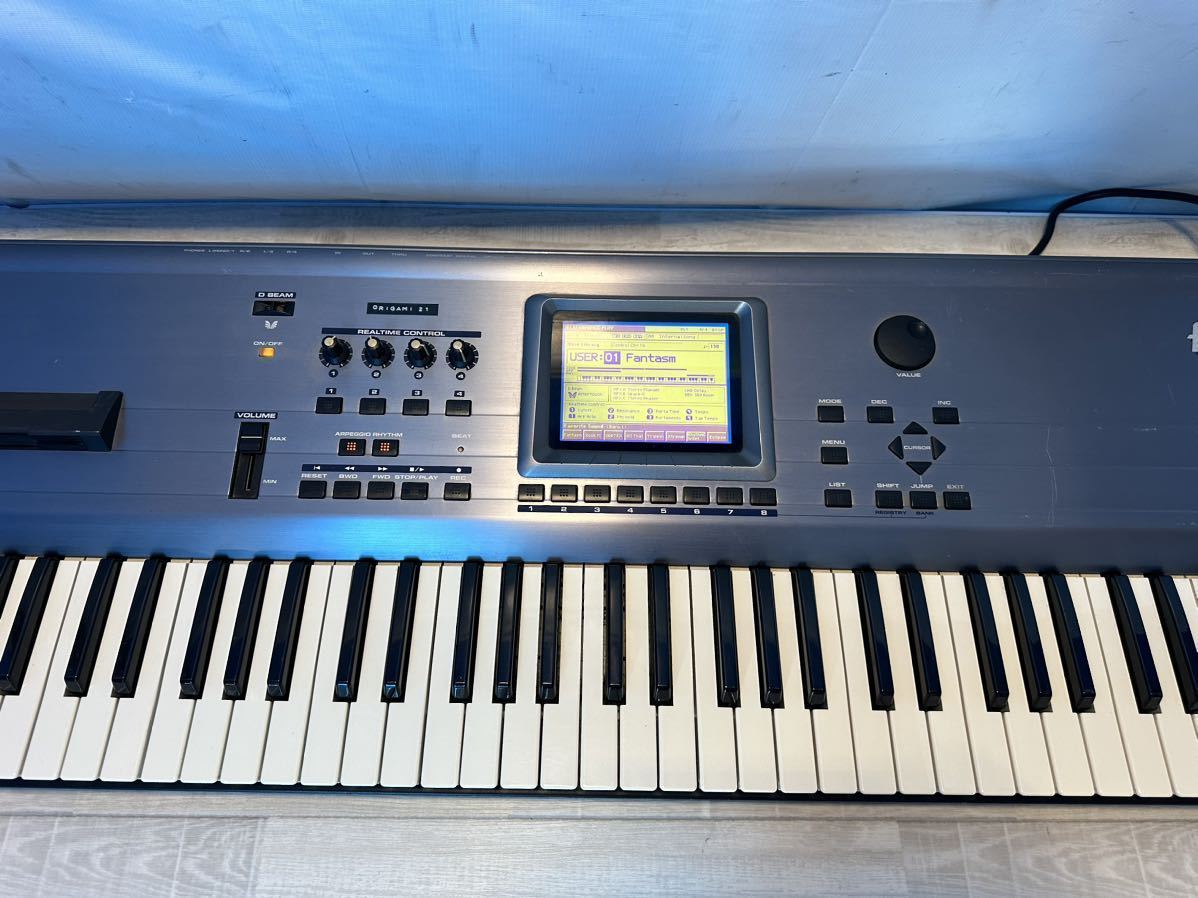 ペダル付Roland FA-76 初代Fantom 76鍵 動作良好 名機 - メルカリ
