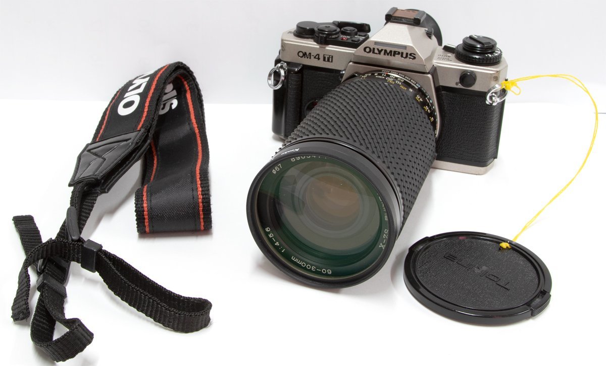 難あり　OLYMPUS OM-4Ti & Tokina SZ-X 60-300mmF4-5.6