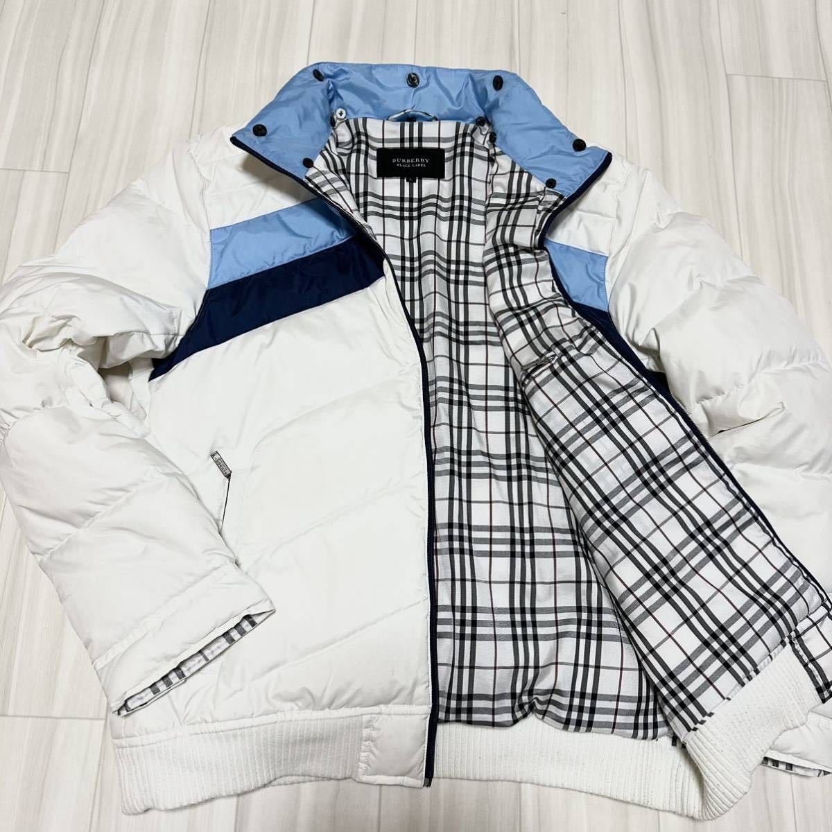 最高級□バーバリーブラックレーベル ダウンジャケット BURBERRY BLACK