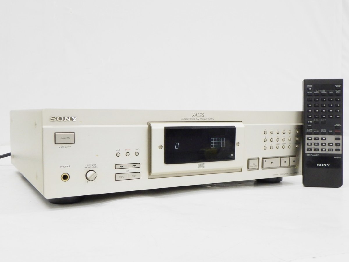 CDP-XA5ES SONY ソニー CDプレーヤー CDデッキ ジャンクSONY - @56144