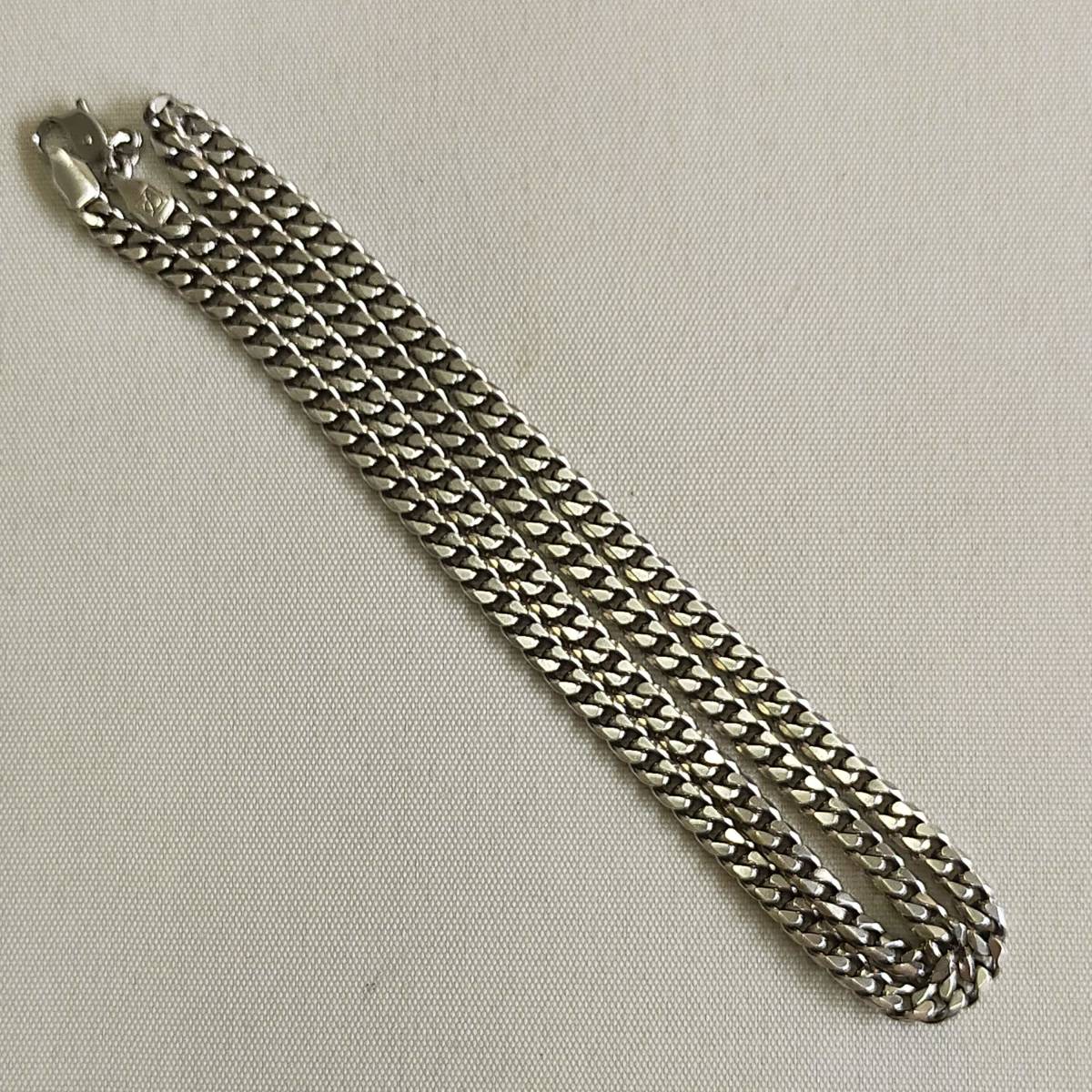 ☆Leda SILMA レダシルマ 8面カット 喜平チェーン ネックレス 約55cm 