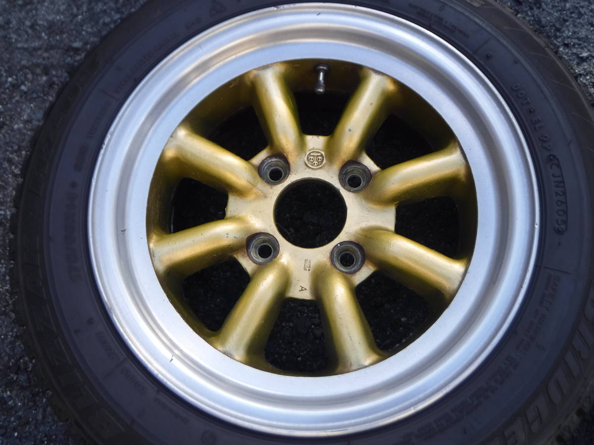 RS ワタナベ ？ 14インチ 6 J 8スポーク AE86 レビントレノ 4本