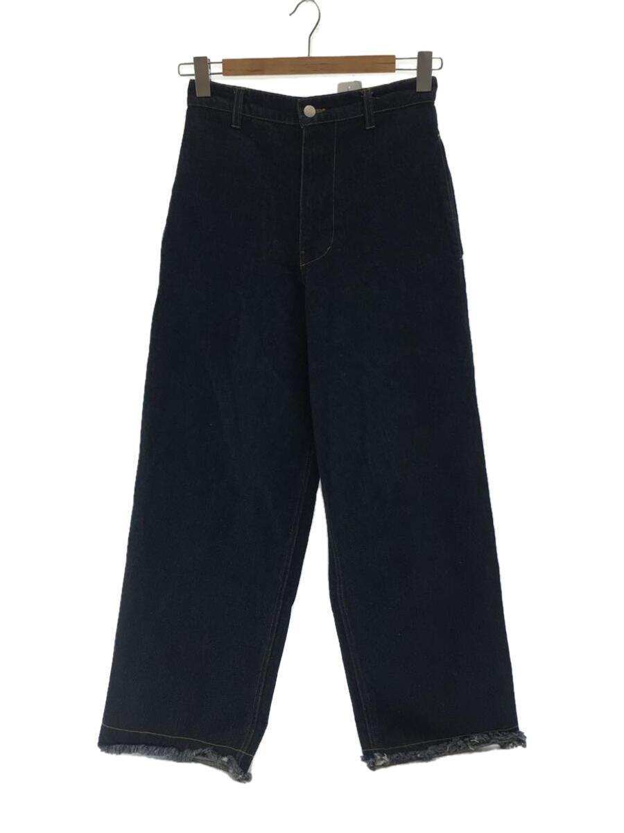 soerte◆ボトム/0/コットン/IDG/SOGRG1021003/Wide straight denim pants