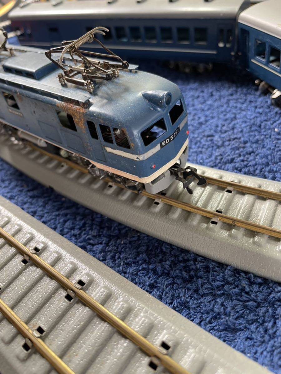 ジャンク扱い KTM KATSUMI カツミ ED58型 電気機関車 HOゲージ 昭和