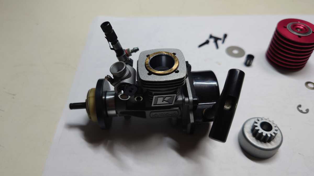 動作未確認 京商 エンジンカー エンジン gx-15 他付属品付まとめて