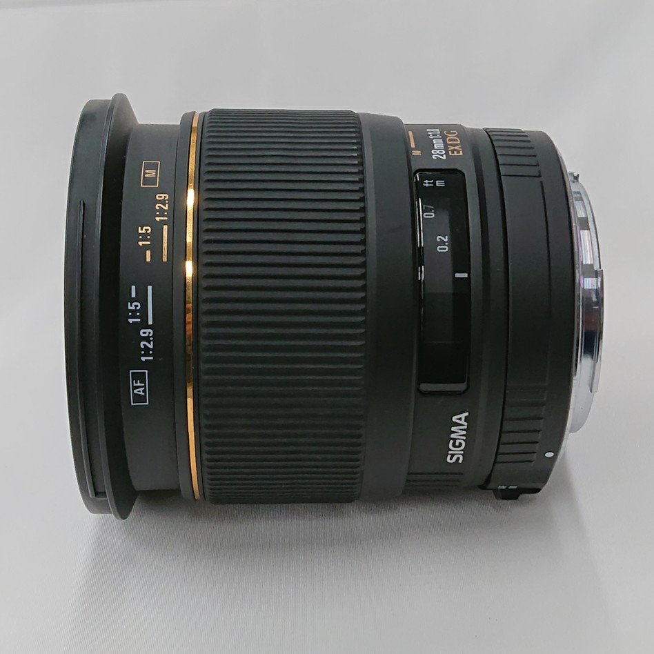 DG | 28mm EX SIGMA Sigma f⁄1.8 Aspherical Macro F1.8 F2.8 ASPHERICAL :