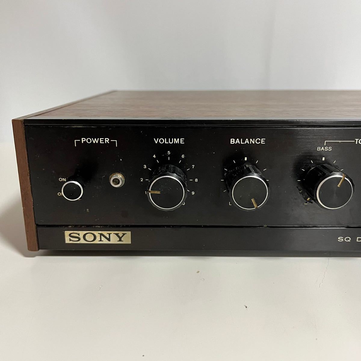 SONY SQA-200B アンプ SQデコーダー 4チャンネル Vintage Sony