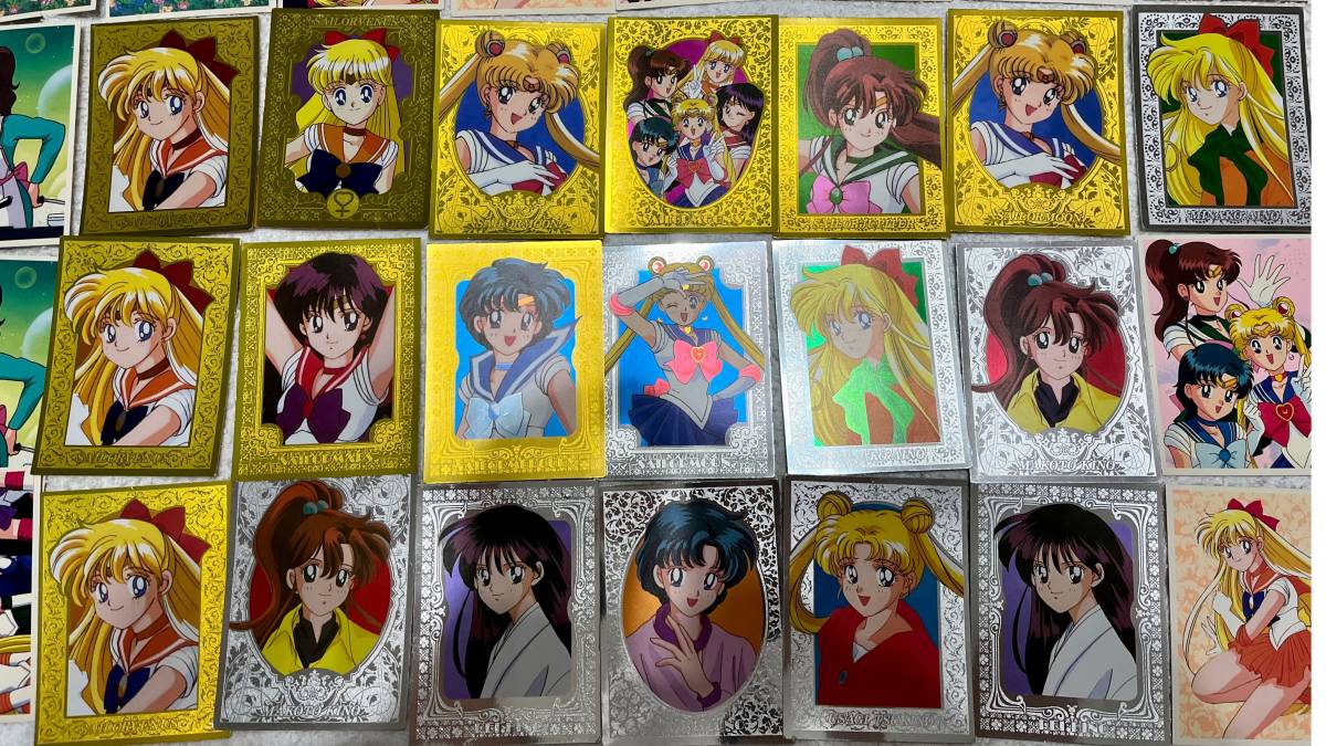 アマダ - セーラームーン キラ セーラームーンR 含む ブロマイド 18枚 