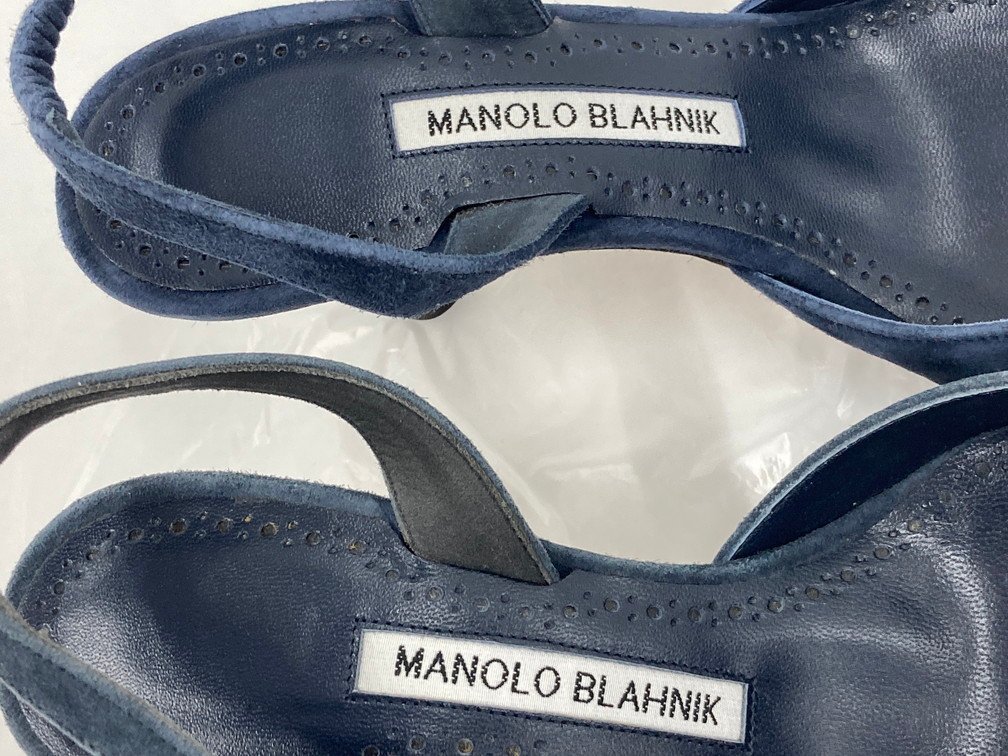 極美品MANOLO BLAHNIK マノロ・ブラニク MANOLO BLAHNIK パンプス