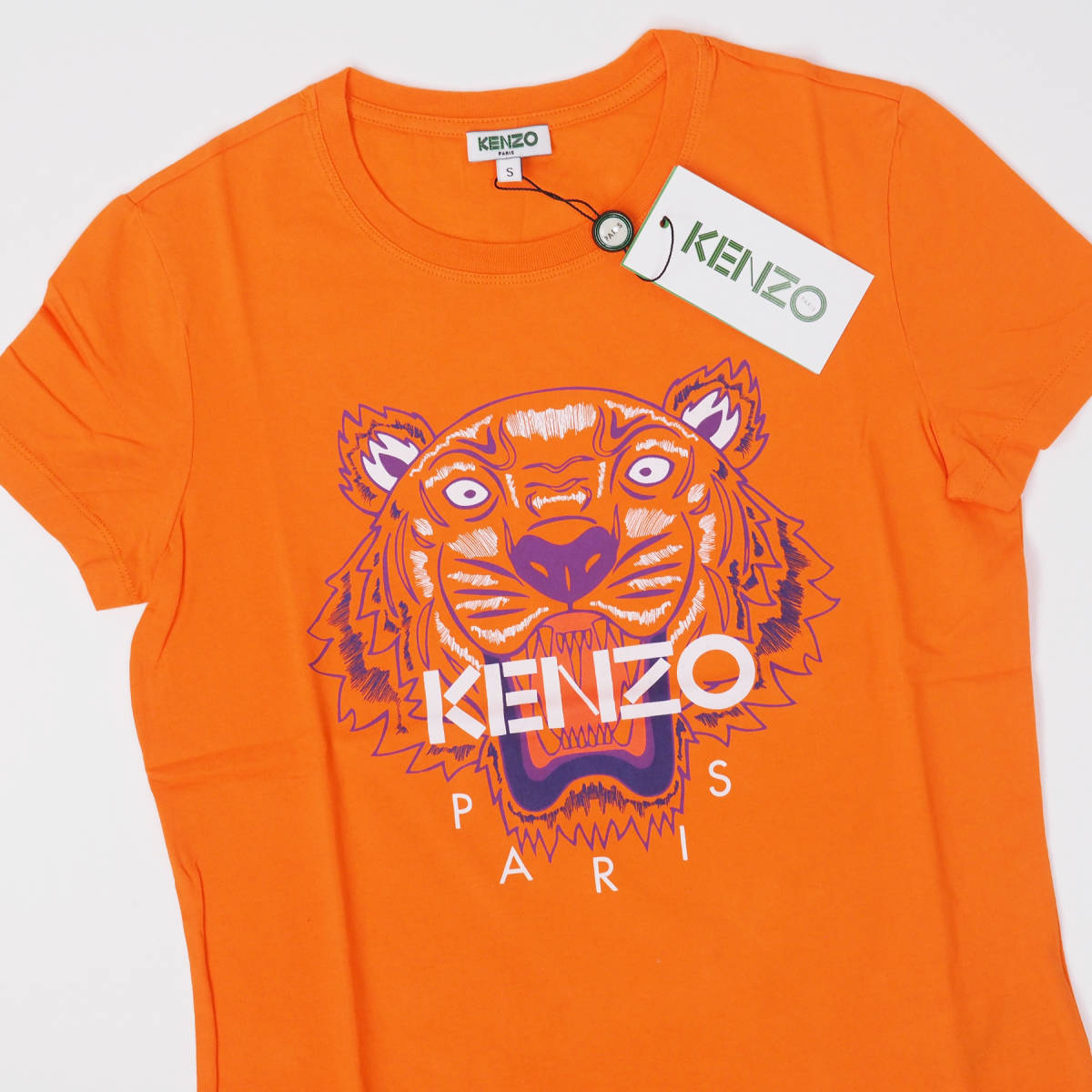 新品アウトレット KENZO ケンゾー クラシック タイガー ロゴ プリント 