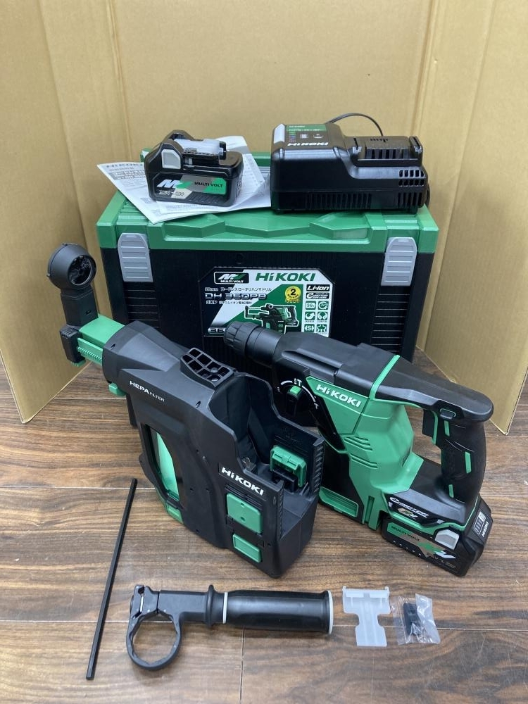 006□未使用品・即決価格□ハイコーキ コードレスロータリハンマドリル DH36DPB 2XP