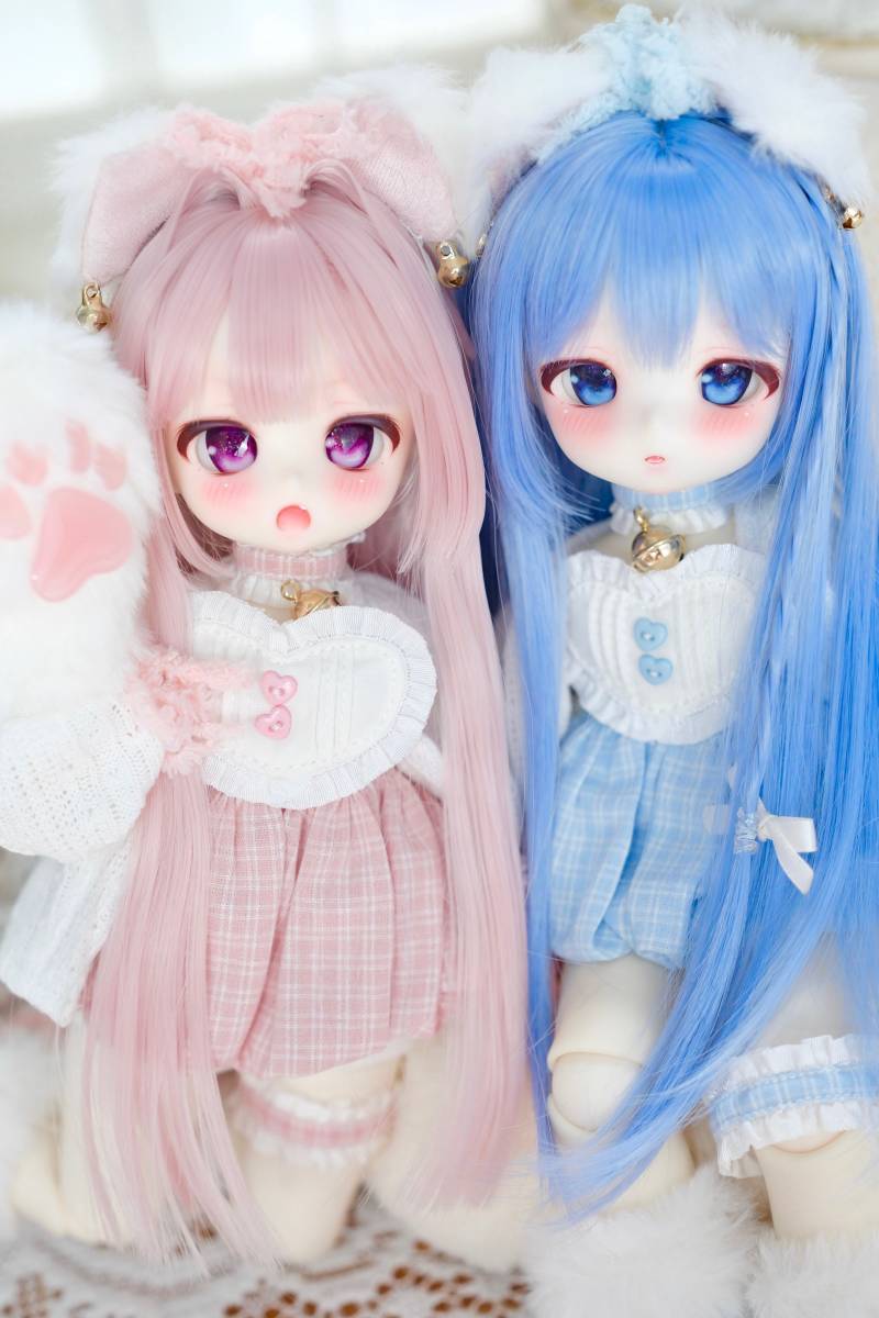 ねねこ』 1/6カスタムドールTinyfox X-02 白巧カスタムヘッド＋天使 