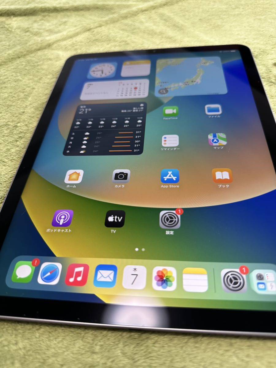◇新品同様◇iPad Air4 256GB WiFiモデル スペースグレイ