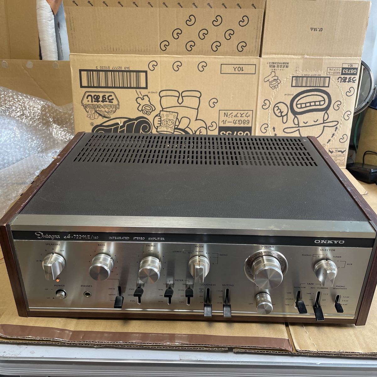 新作入荷 (A-18)ONKYO Integra A-722nII/160 プリメインアンプ