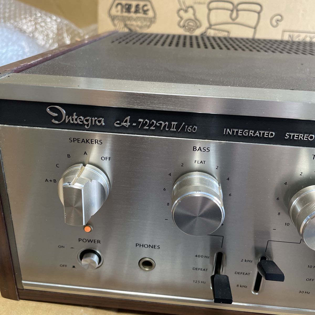 新作入荷 (A-18)ONKYO Integra A-722nII/160 プリメインアンプ
