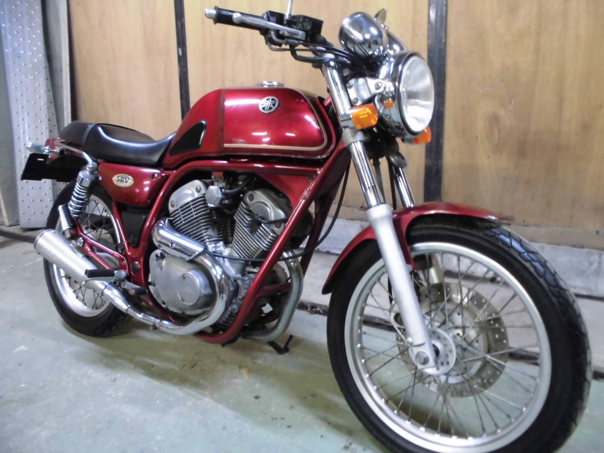 ヤマハ　SRV250　4DN型モデル　千葉市～格安発送あり。