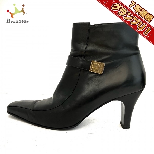 サルバトーレフェラガモ SalvatoreFerragamo ショートブーツ 7 1/2 C