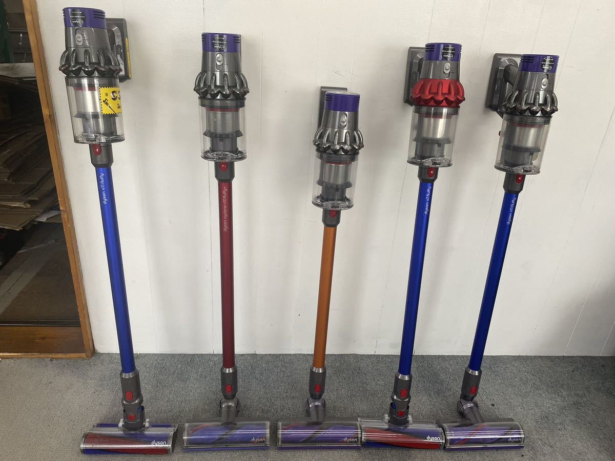 dyson ダイソン SV12 5台 掃除機 （2）ジャンク 9/8 ご覧頂き