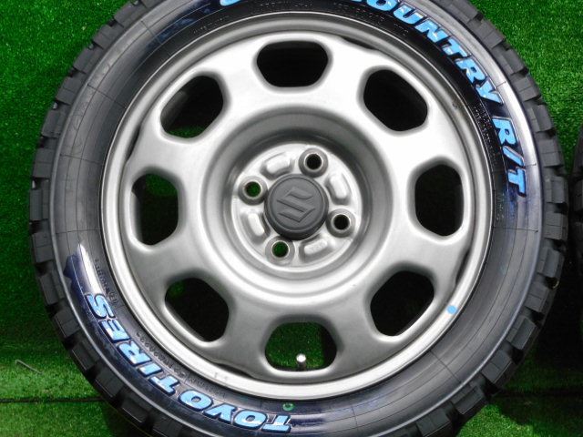 新品タイヤ ホワイトレター】スズキ ハスラー純正 15インチ 4.5J+45