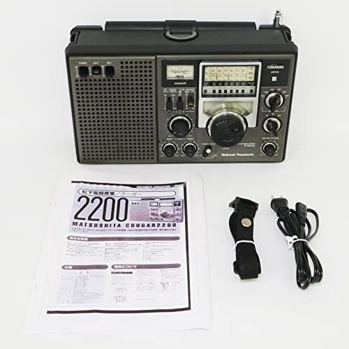 ナショナル パナソニック COUGAR RF-2200 クーガー 短波ラジオ