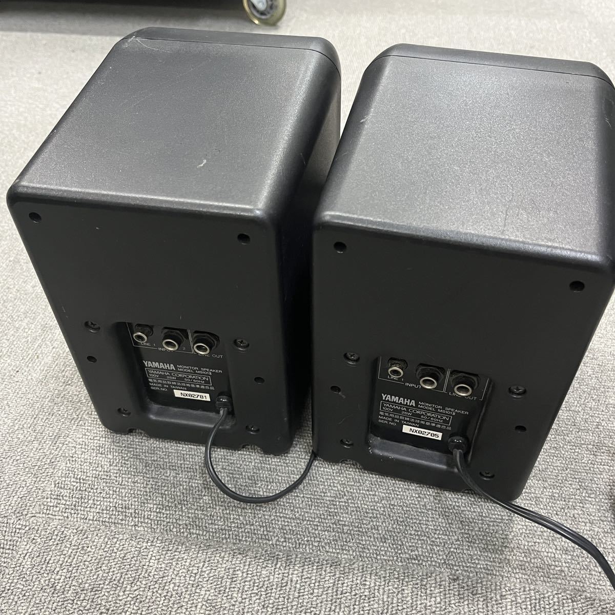 YAMAHA モニタースピーカーMS101 2 YAMAHA ヤマハ MS101 2台セット