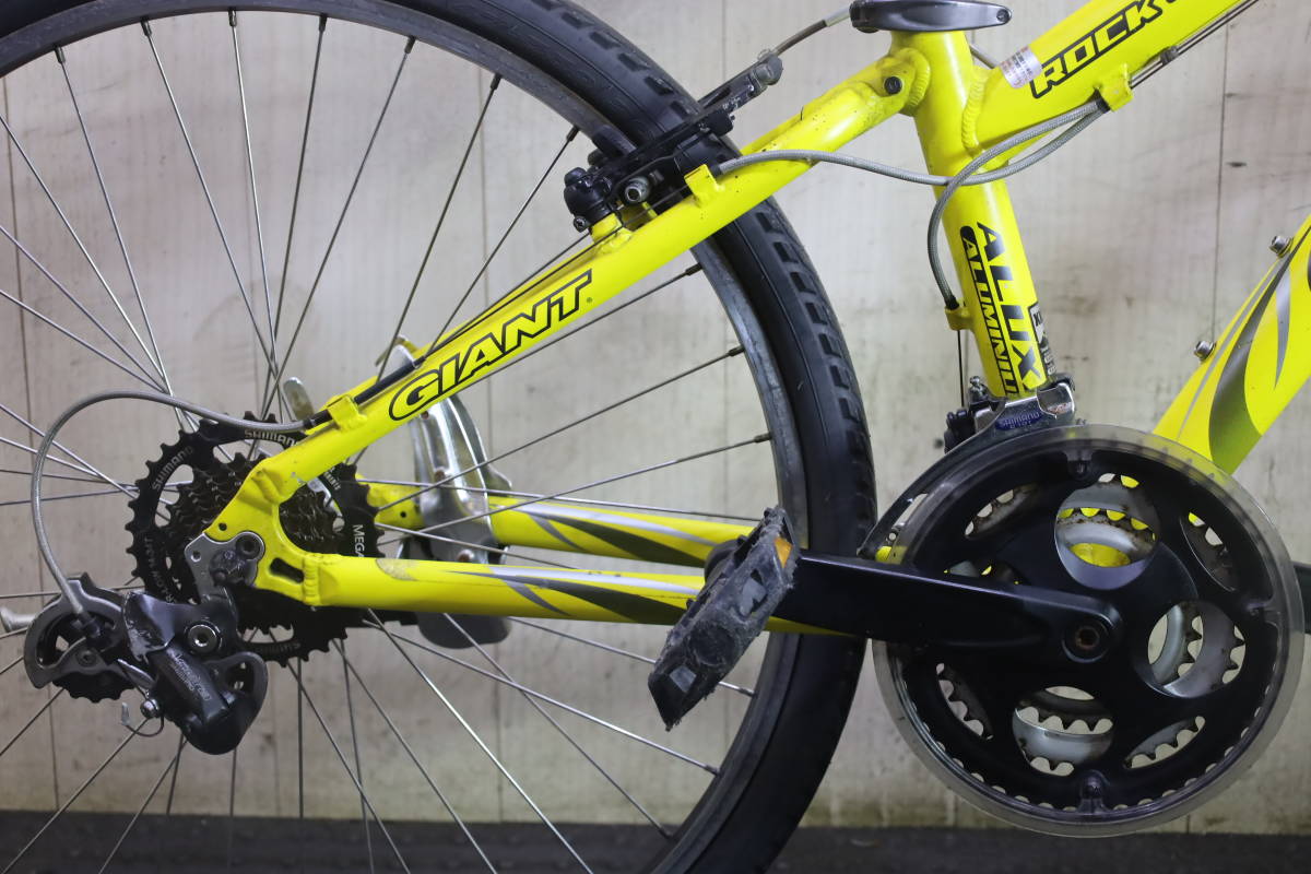 大人気，格安 人気良品！GIANT ROCK4500 26インチ アルミ 21速 320mm MTB