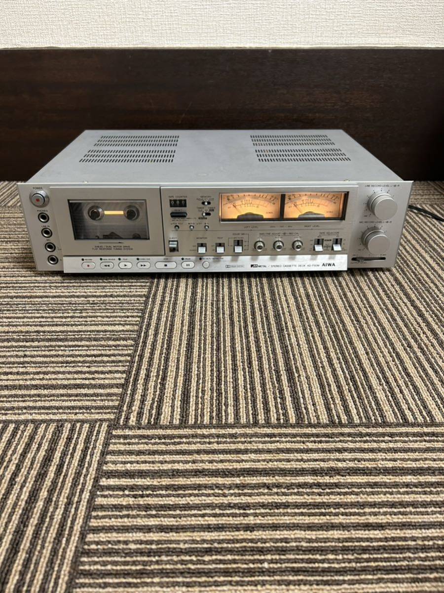 AIWA アイワ カセットデッキ AD-F80M