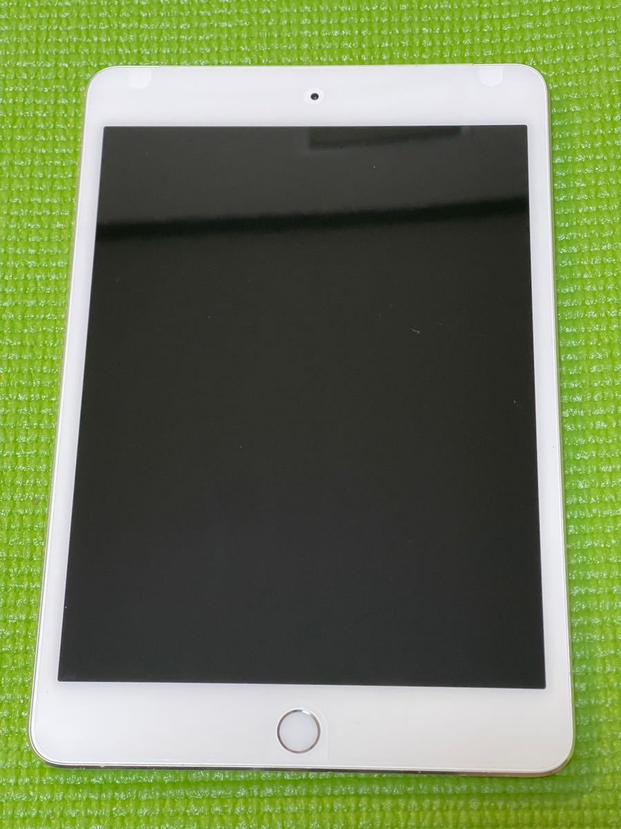 iPad mini 4 128GB Cellular セルラー＋Wi-Fi シルバー SIMロック解除